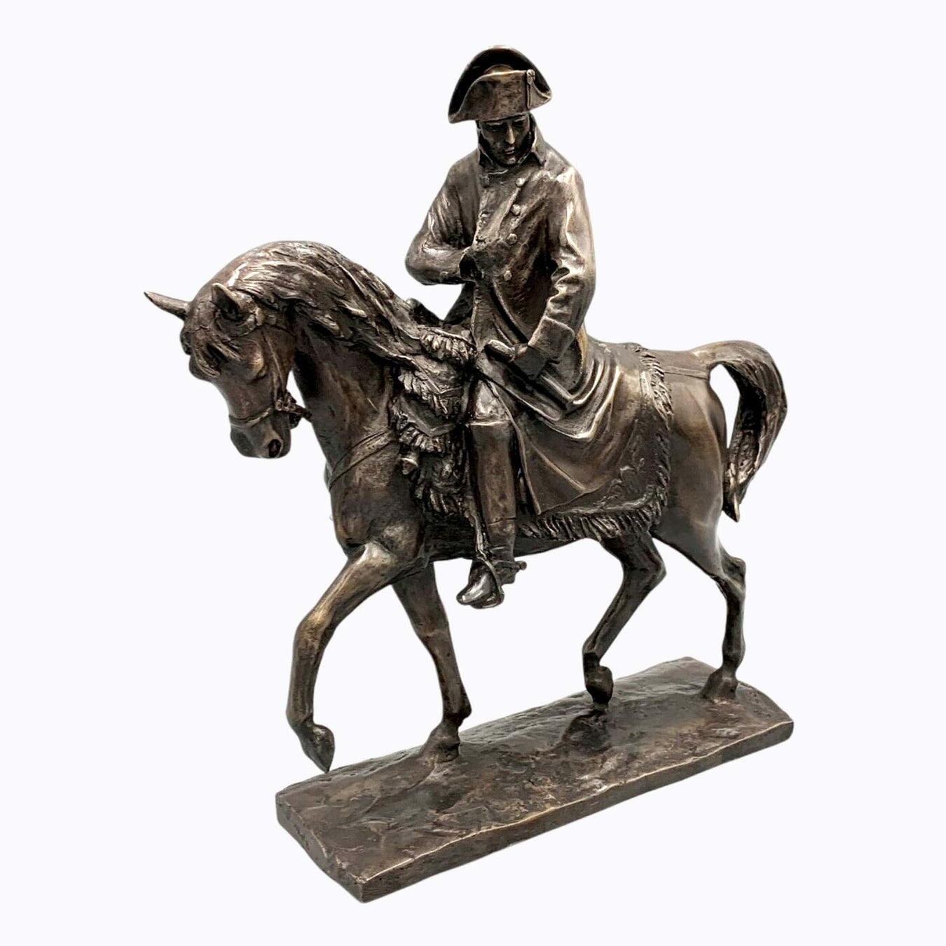 Napoléon à Cheval par LEMOYNE en bronze d'art